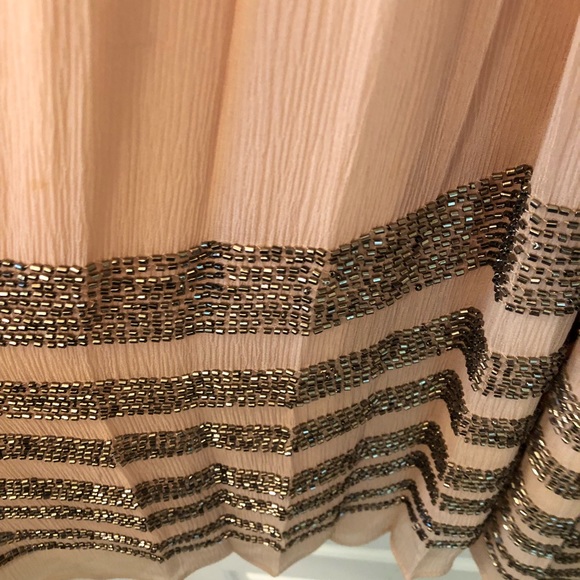 Mango Blush Beaded Dress - Picture 4 of 5